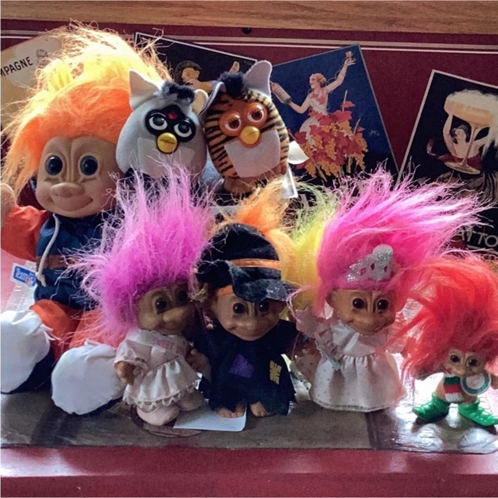 VINTAGE HOLLYWOOD GLAMOUR LADES  🦄  Lot of 6 BLINKING BEAUTIES - Picture 12 of 14
